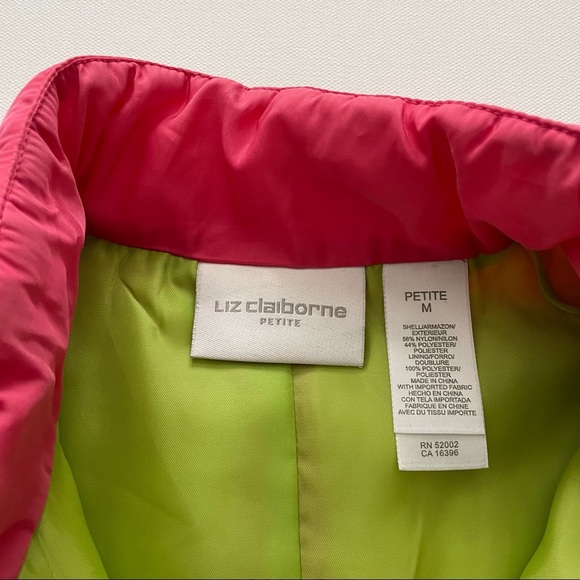 Liz Claiborne Women’s Puffer Vest Size Petite M - Picture 8 of 12